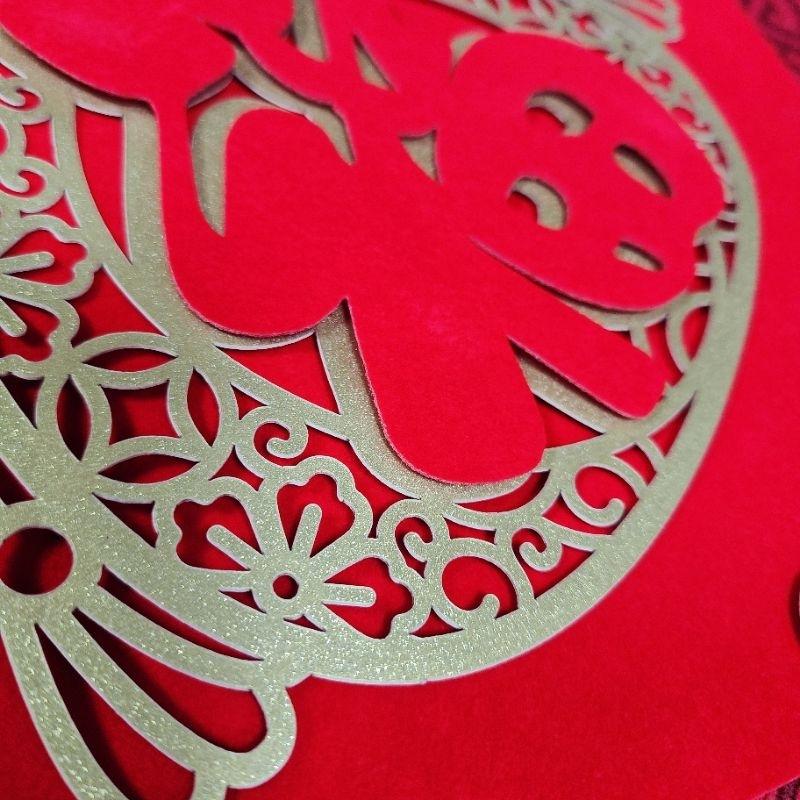 立體春聯 福 門貼 過年 節慶 佈置 新居 入厝 開幕 招財 開運 Mini生活館-細節圖4