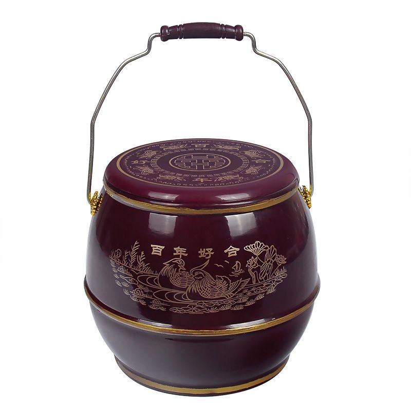 mini生活館 子孫桶 結婚 尾擔 百年好合 禮俗 婚慶用品-細節圖9