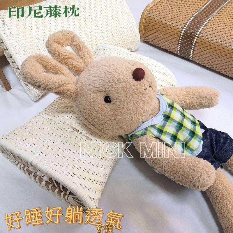 Mini 藤枕 長輩枕 透氣枕 夏天枕 手工枕 印尼藤枕 爸爸枕 硬枕 籐枕 寢具 枕頭-細節圖4