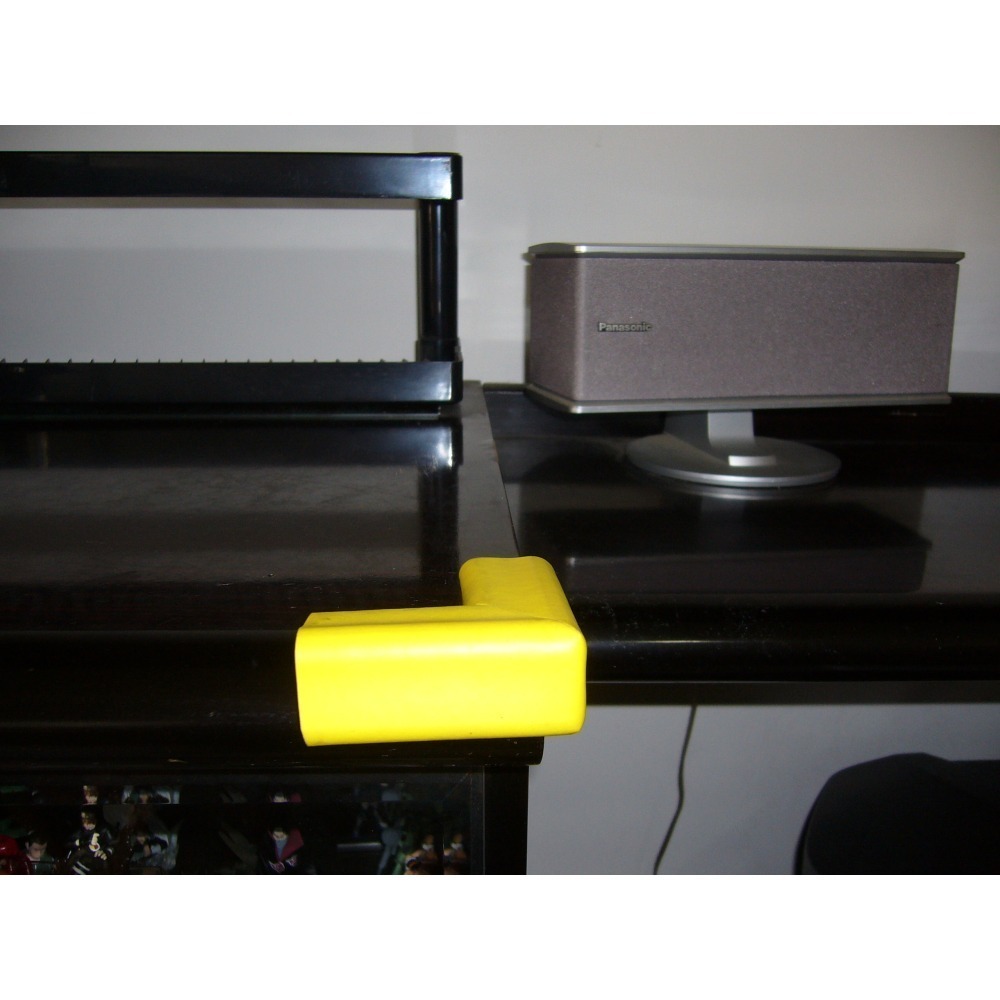 Ｌ型防撞大護角-2入裝🆗桌角、櫃角、遊樂器材尖角✨柔軟、安全👍台灣精品.安全無刺鼻味-細節圖3