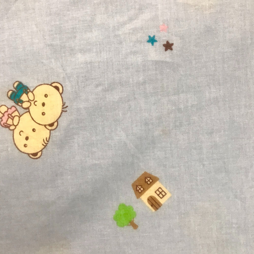 💥這只是布套#拉鍊式.100%純棉＊台灣製造「卡通動物圖案布套」－幼兒床墊適用-細節圖3