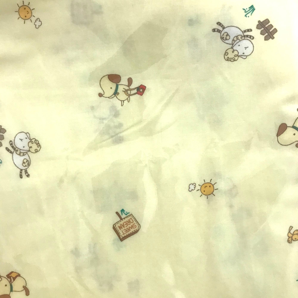 💥這只是布套#拉鍊式.100%純棉＊台灣製造「卡通動物圖案布套」－幼兒床墊適用-細節圖4