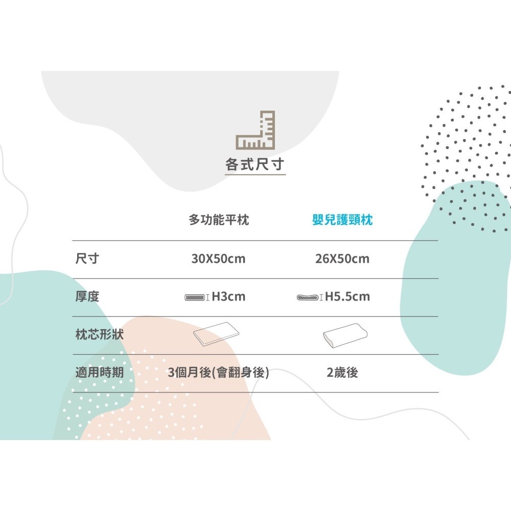 媽咪小站 VE有機棉護頸枕 (建議12kg / 16-18個月以上適用)-細節圖10