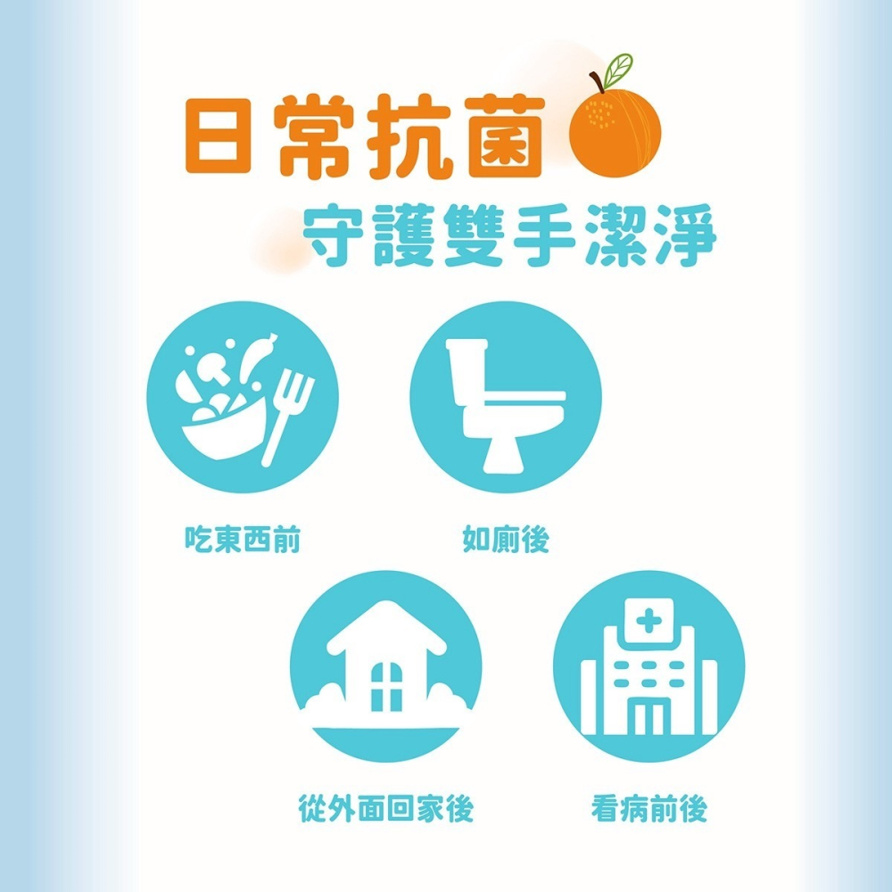 【獅子寶寶】甜橙泡泡抗菌洗手慕斯 300ml-細節圖5