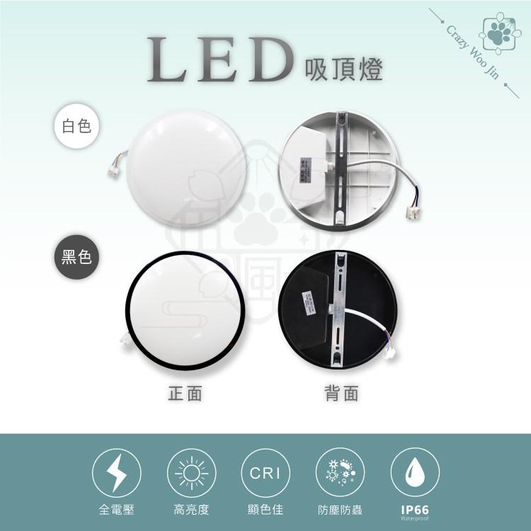 【滿額免運🔥台灣現貨】防水吸頂燈/15W/20W LED/防潮燈玄關燈/浴室燈/廁所燈/走道燈/走廊燈/陽台燈-細節圖5