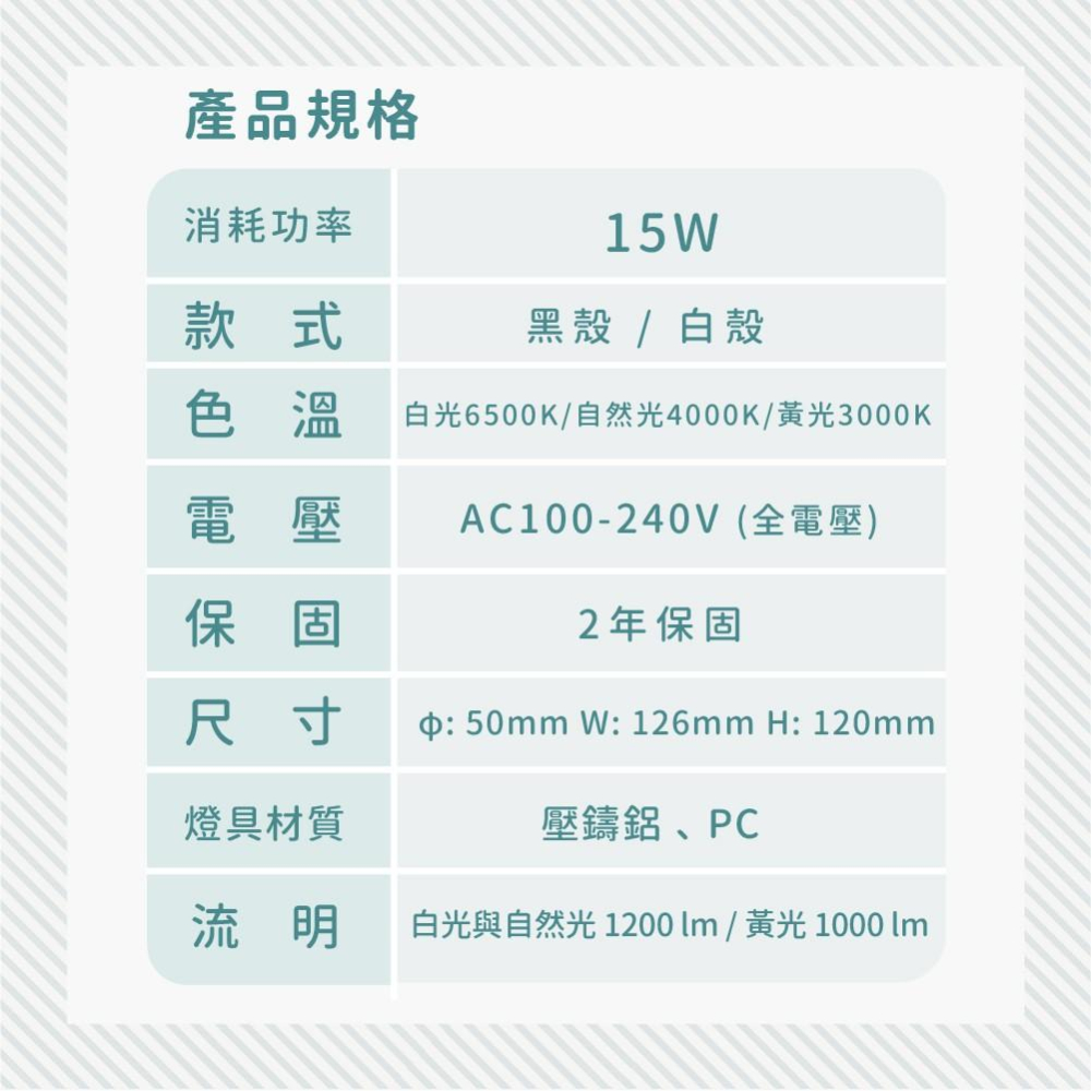 【滿額免運✨】舞光 7W 15W LED 邱比特 軌道燈 黑色 白色 白光6500K 自然光 黃光 投射燈-細節圖6