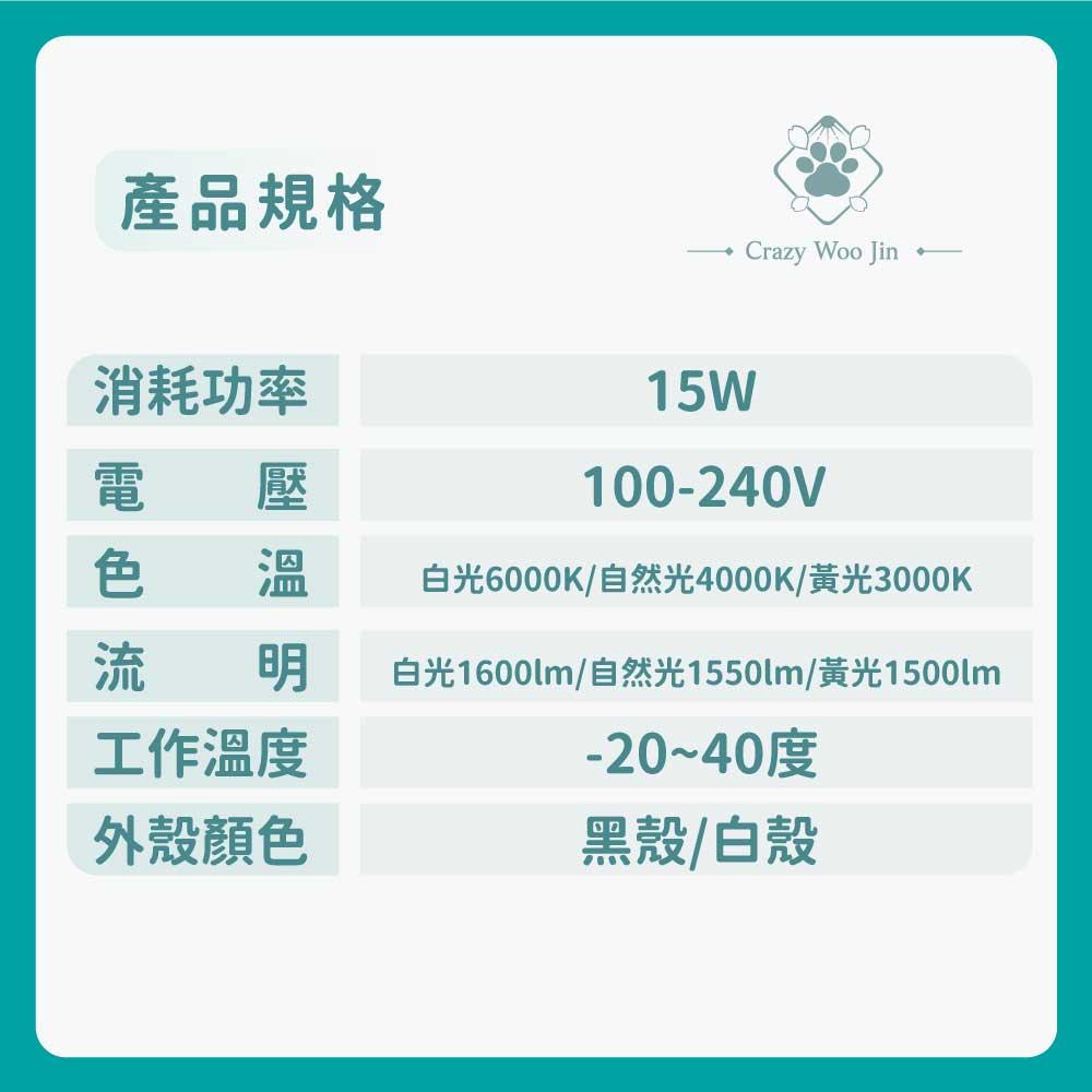 【兩年保固】CNS國家認證 CP首選 15W 軌道燈碗公款 國際大廠歐司朗晶片 LED軌道燈 投射燈 工業風-細節圖5