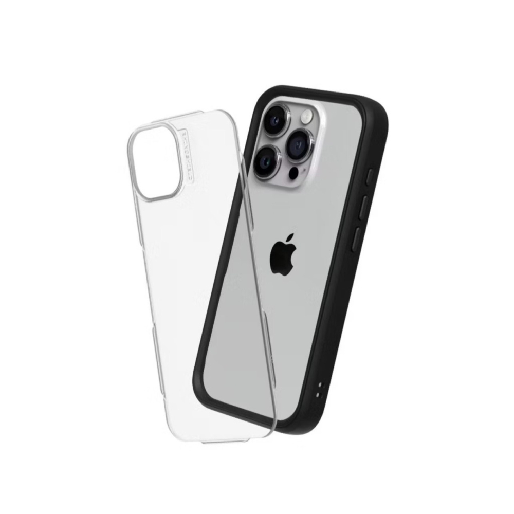 犀牛盾15 PLUS MOD NX 黑邊框背蓋兩用手機殼-細節圖2