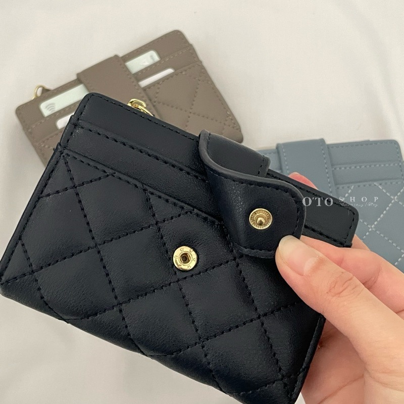 ▹免費送禮包 o’to shop 馬卡龍短夾 卡片短夾 短夾 韓版錢包 韓系短夾 零錢包短夾 女短夾 學生皮夾-細節圖3