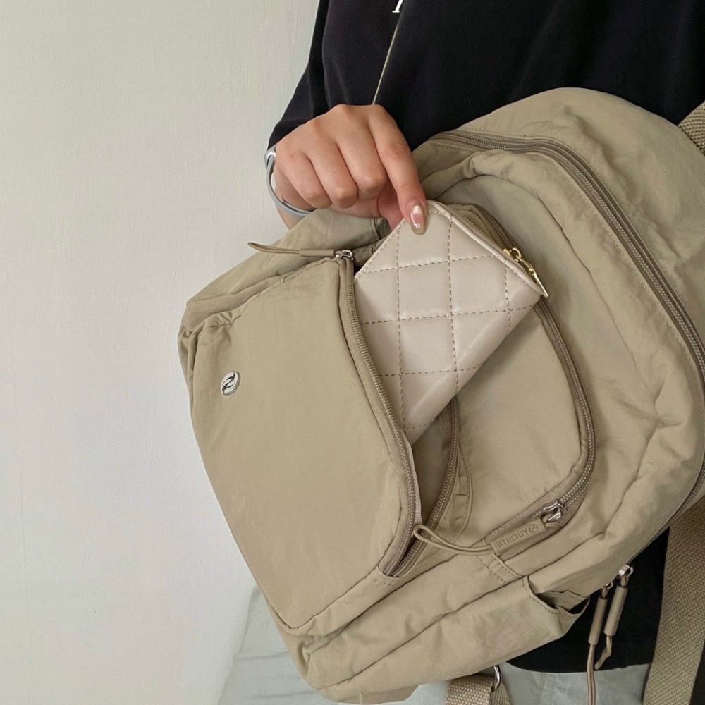 ▹免費送禮包裝◃o’to shop 菱格小香風短夾 獨家開版♡ 小零錢包 短夾零錢包 拉鍊短夾 韓版錢包-細節圖2