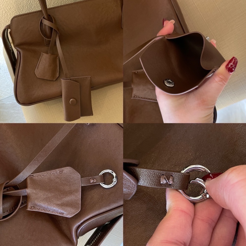 ▹免費送禮包裝◃ o’to shop 現代格調保齡球包 韓國🇰🇷 大容量 肩背包包 包包女 肩背包 女生包包 包包-細節圖2