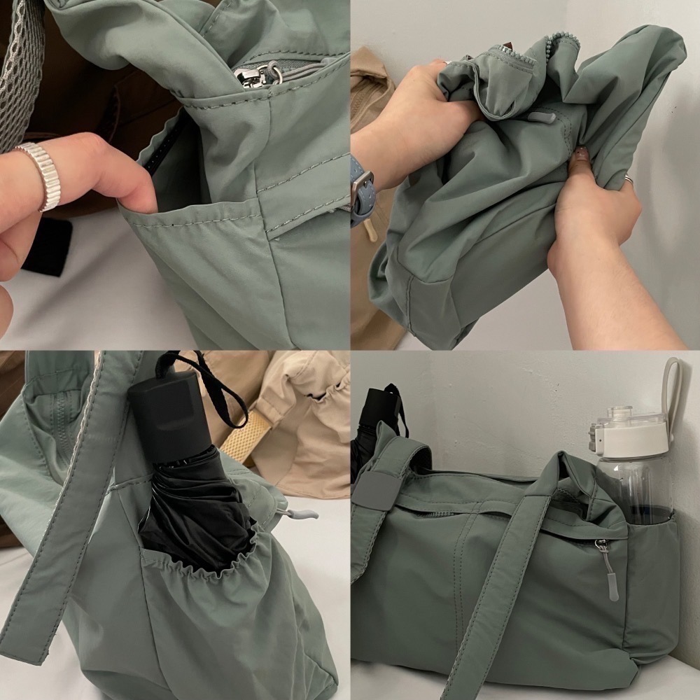 ▹免費送禮包裝◃o’to shop 學生大容量側背包 男女款 情侶包 學生包包 斜背包 尼龍包-細節圖6