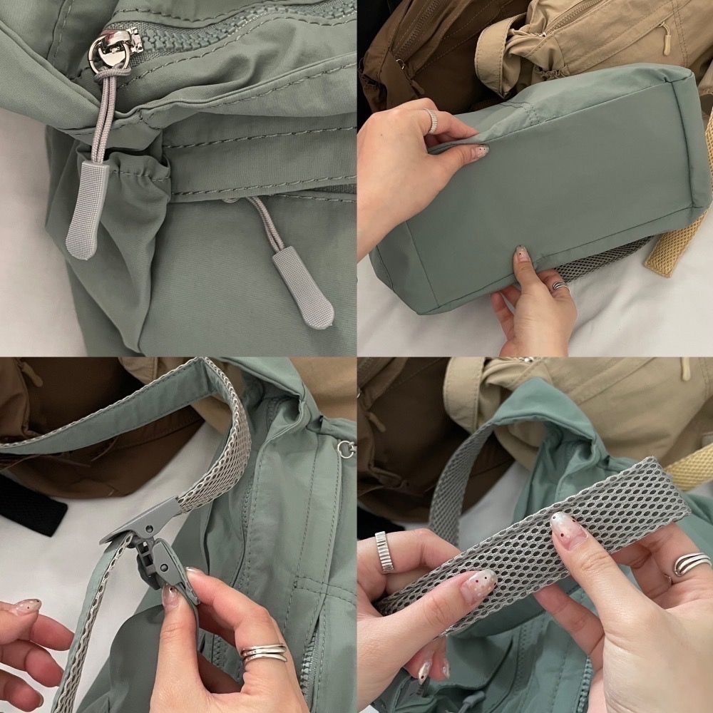 ▹免費送禮包裝◃o’to shop 學生大容量側背包 男女款 情侶包 學生包包 斜背包 尼龍包-細節圖7