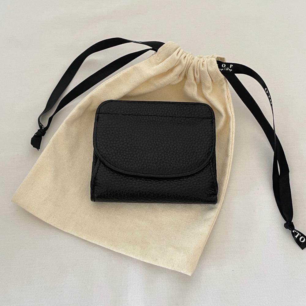 隔日到貨▹免費送禮包裝◃o’to shop 自然系牛皮圓弧錢包 雙鈔票格層 短夾 真皮短夾 真皮錢包 錢包 女生錢包-規格圖6