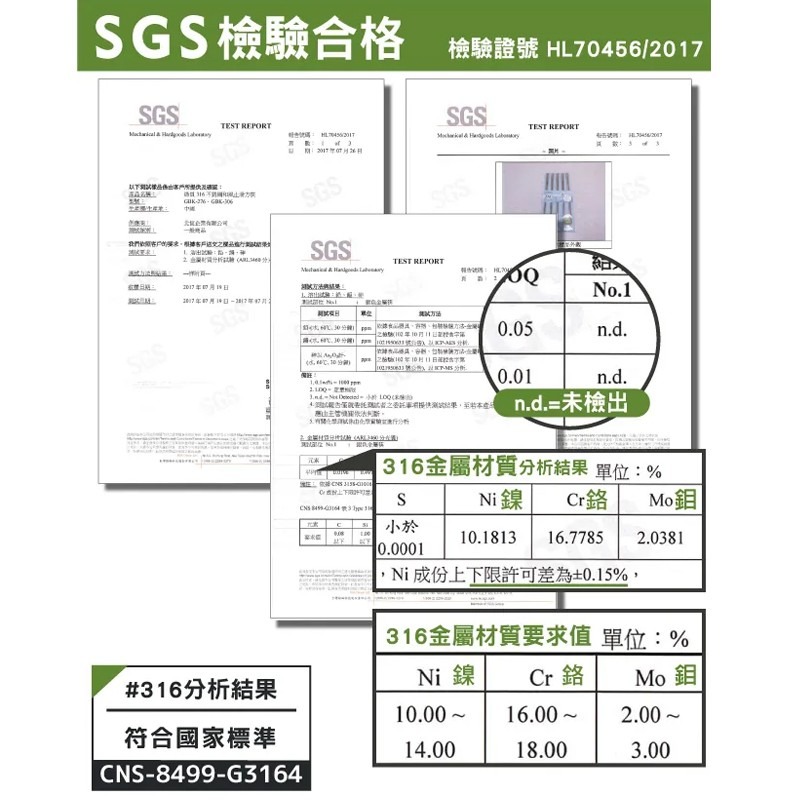 【Green Bell綠貝生活】316不鏽鋼和風方筷 (五雙裝)-細節圖11