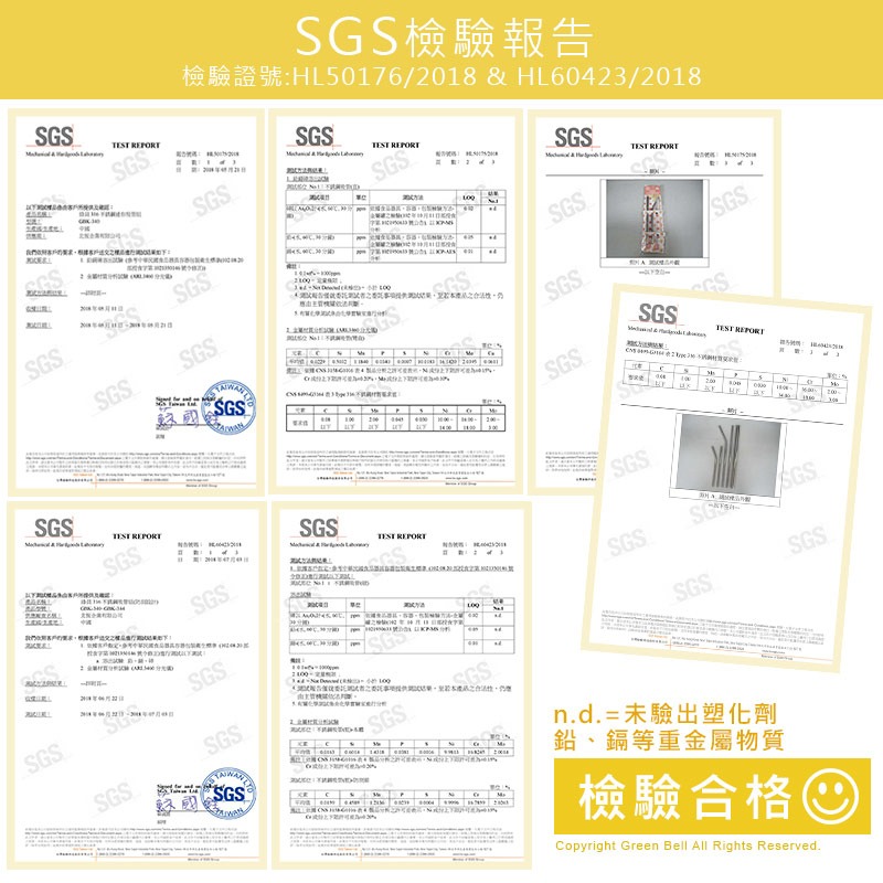 【Green Bell綠貝生活】316不鏽鋼兒童迷你防刮舌直/彎吸管組(附清潔刷)-細節圖9