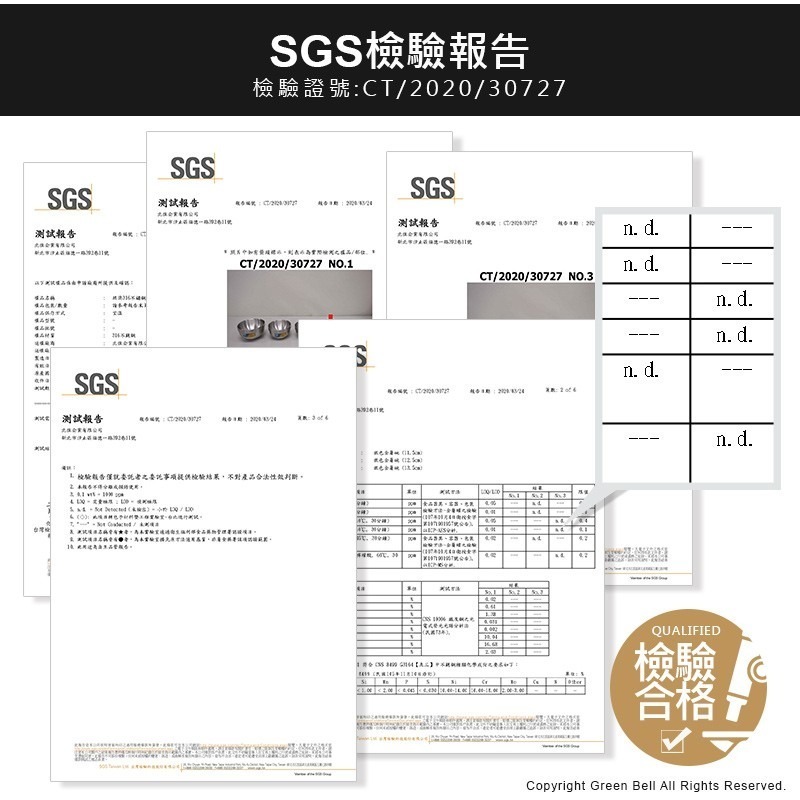 【Green Bell綠貝生活】316不鏽鋼雙層隔熱白金碗13.5cm-細節圖9