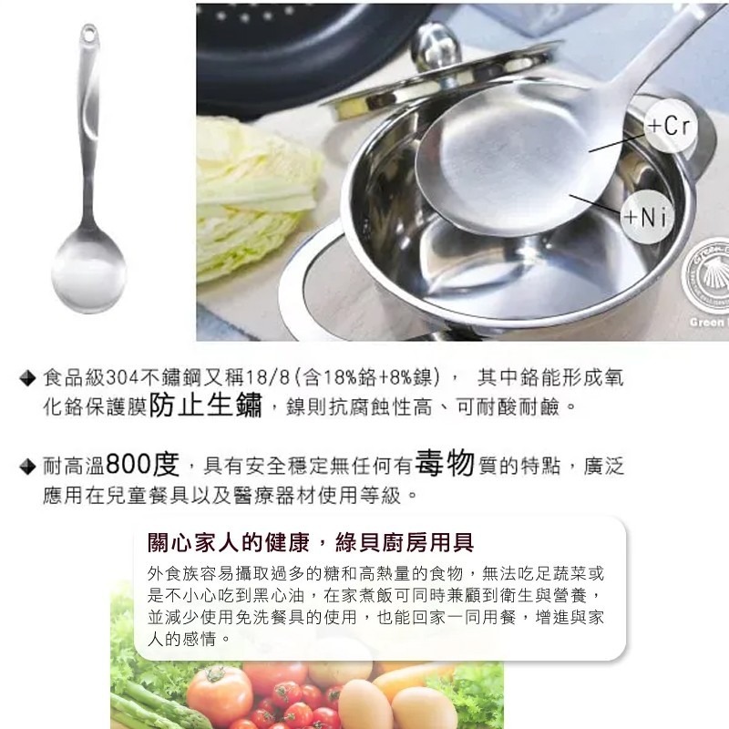 【Green Bell綠貝生活】Silvery 304不鏽鋼多用匙-細節圖4