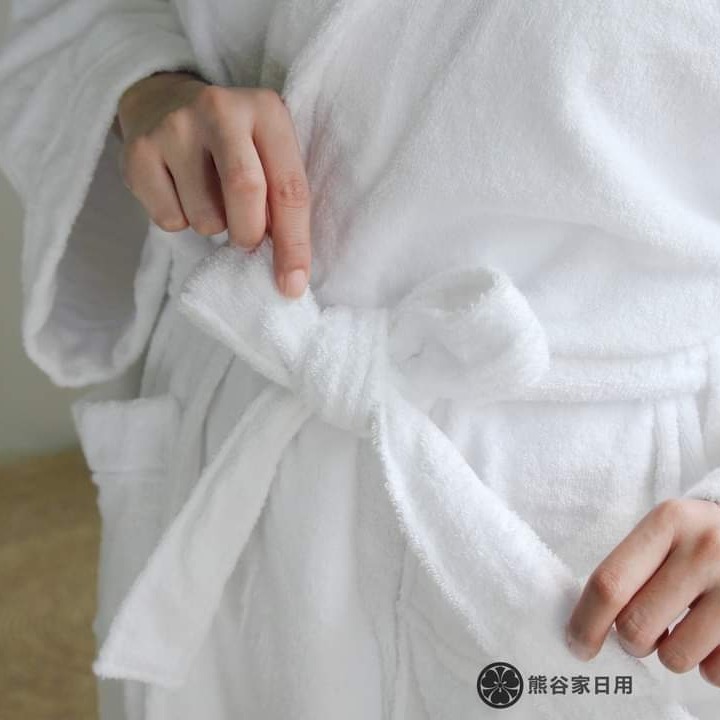 台灣製 飯店專用 純棉毛巾浴袍 純棉加厚浴衣-細節圖3
