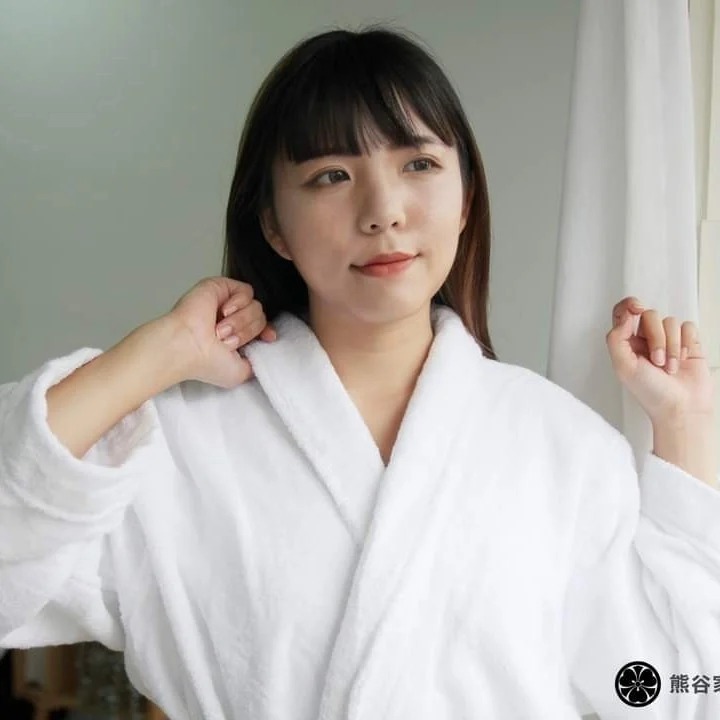 台灣製 飯店專用 純棉毛巾浴袍 純棉加厚浴衣-細節圖5