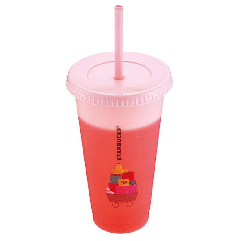 現貨[星巴克] 星巴克杯 星巴克水杯 隨行杯 環保杯 變色冷水杯 To Go冷水杯-細節圖4