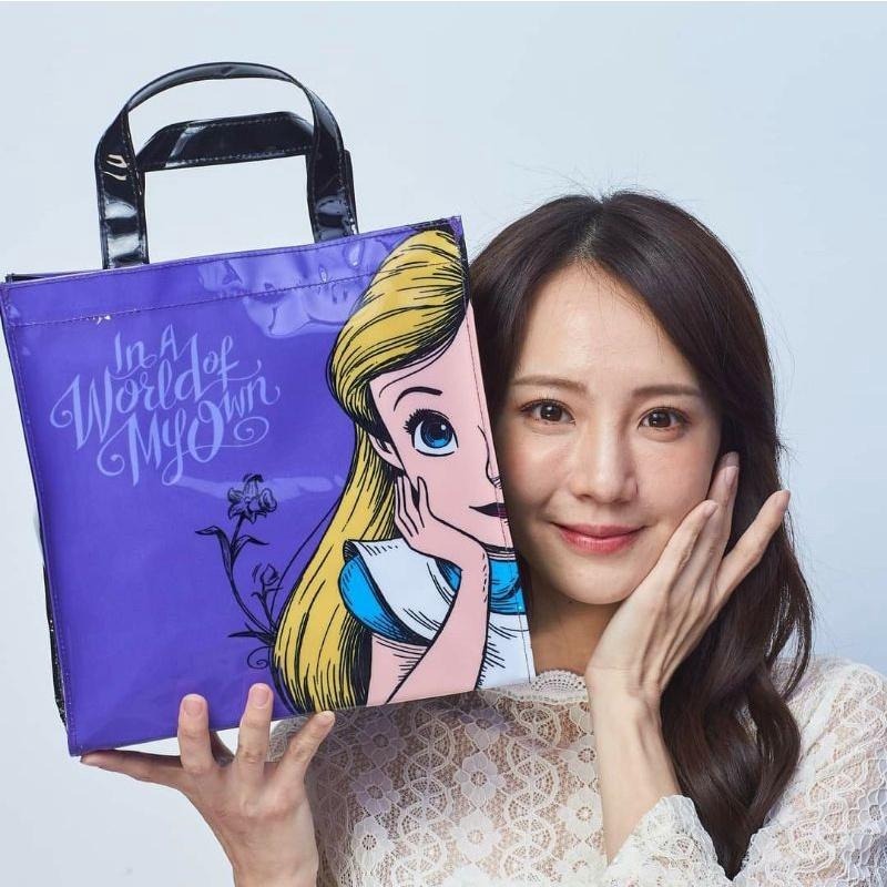 7-11集點「愛麗絲夢遊仙境」時尚托特手提袋 現貨 外袋會拆封以確認款式-細節圖5
