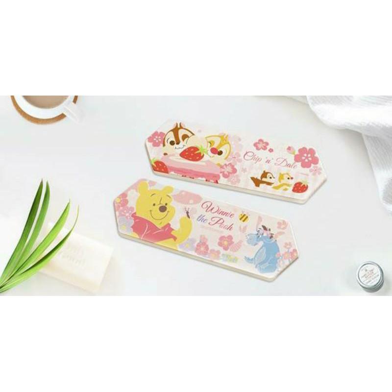 迪士尼杯墊⭐小熊維尼吸水 奇奇蒂蒂🌸櫻花🌸 矽藻土 硅藻土 珪藻土 吸水 杯墊 長方形 洗漱墊🔥生日 情人節 交換 禮物-細節圖2