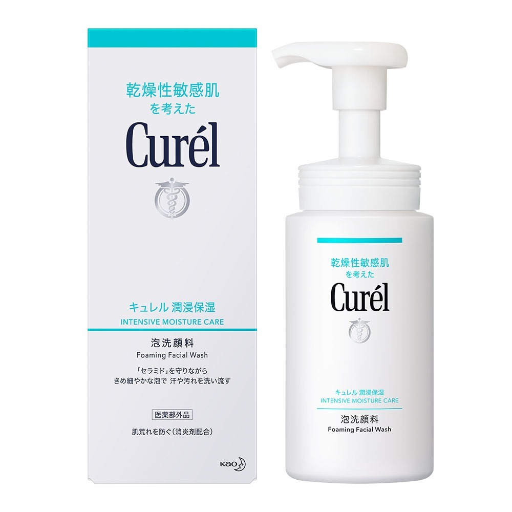 Curel 珂潤 潤浸保濕洗顏慕絲 控油保濕慕斯補充包 130ml 透亮化妝水 潤浸保濕深層卸粧凝露130g-細節圖2