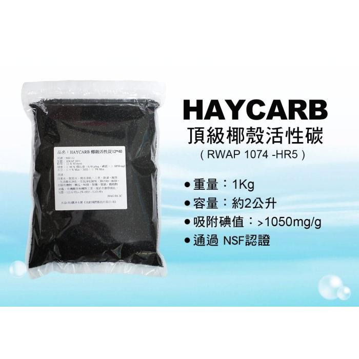 HAYCARB 頂級椰殼活性碳 世界知名品牌 1074型 NSF認證（一公斤包裝=2公升）【水易購淨水-安南店】-細節圖2