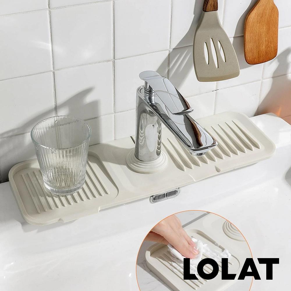 【LOLAT羅力】水龍頭防濺瀝水置物垫-細節圖3