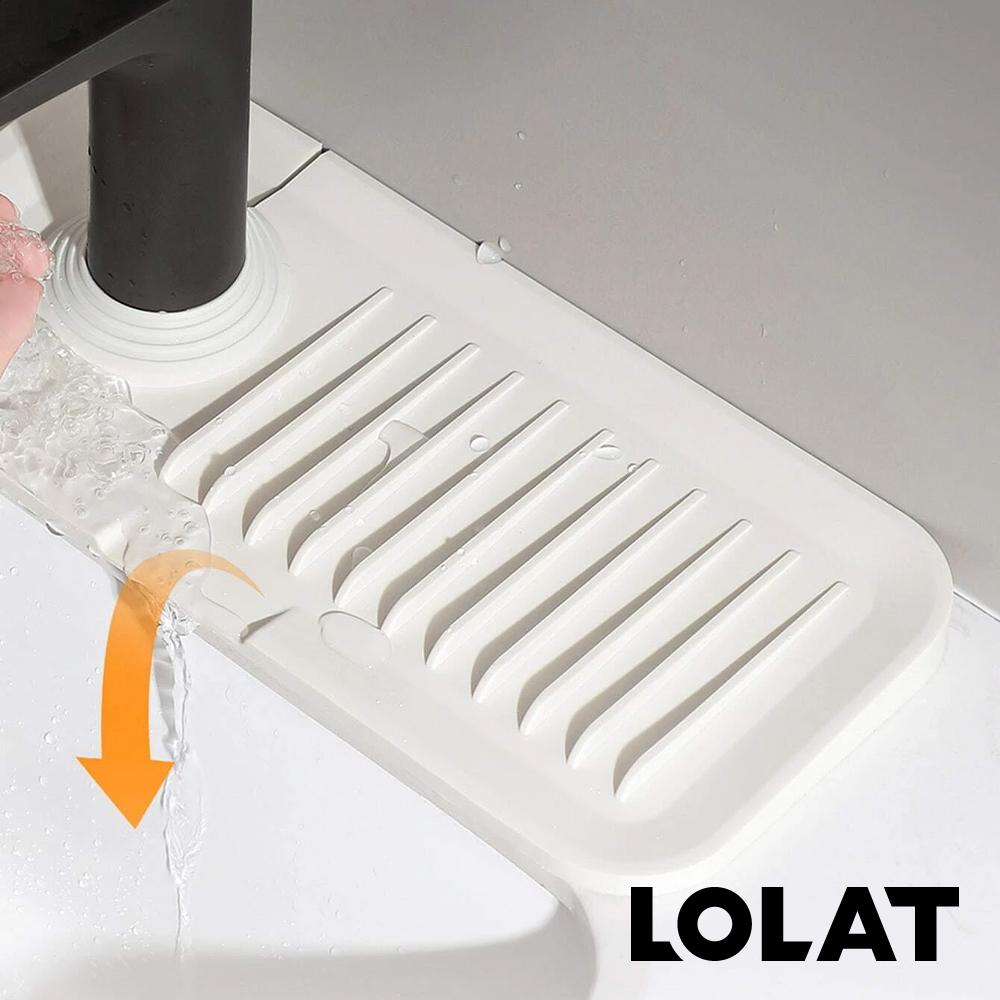 【LOLAT羅力】水龍頭防濺瀝水置物垫-細節圖7