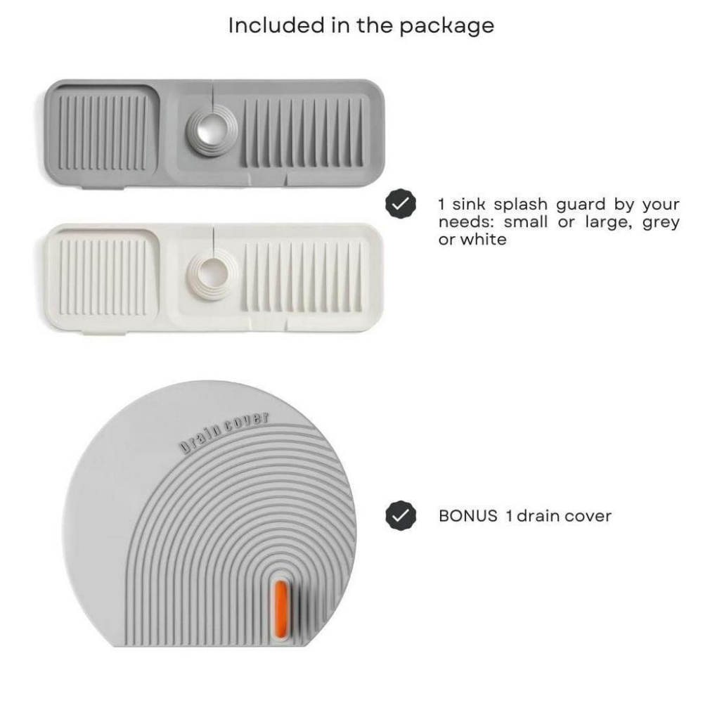 【LOLAT羅力】水龍頭防濺瀝水置物垫-細節圖8