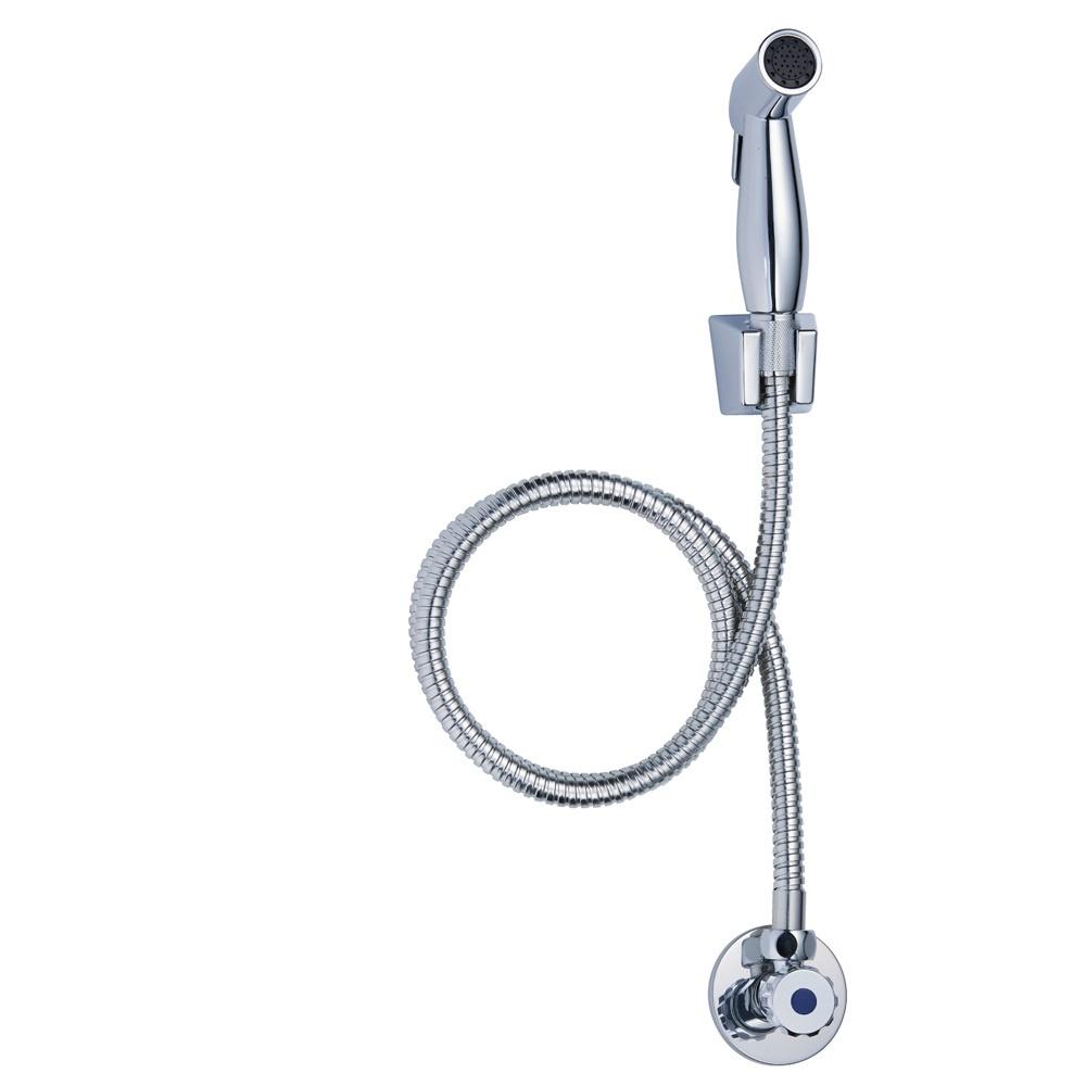 【LOLAT羅力】多功能衛生沖洗器(A4165P)｜馬桶/沖洗屁股/洗地/洗廁所/簡易DIY/鉻-細節圖2