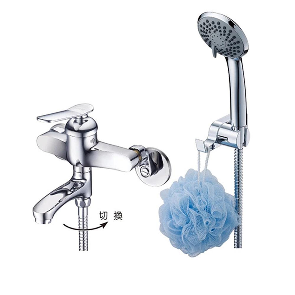 【LOLAT羅力】一指切換小淋浴水龍頭(SNM1485H)｜出水管可旋轉/小空間使用-細節圖2