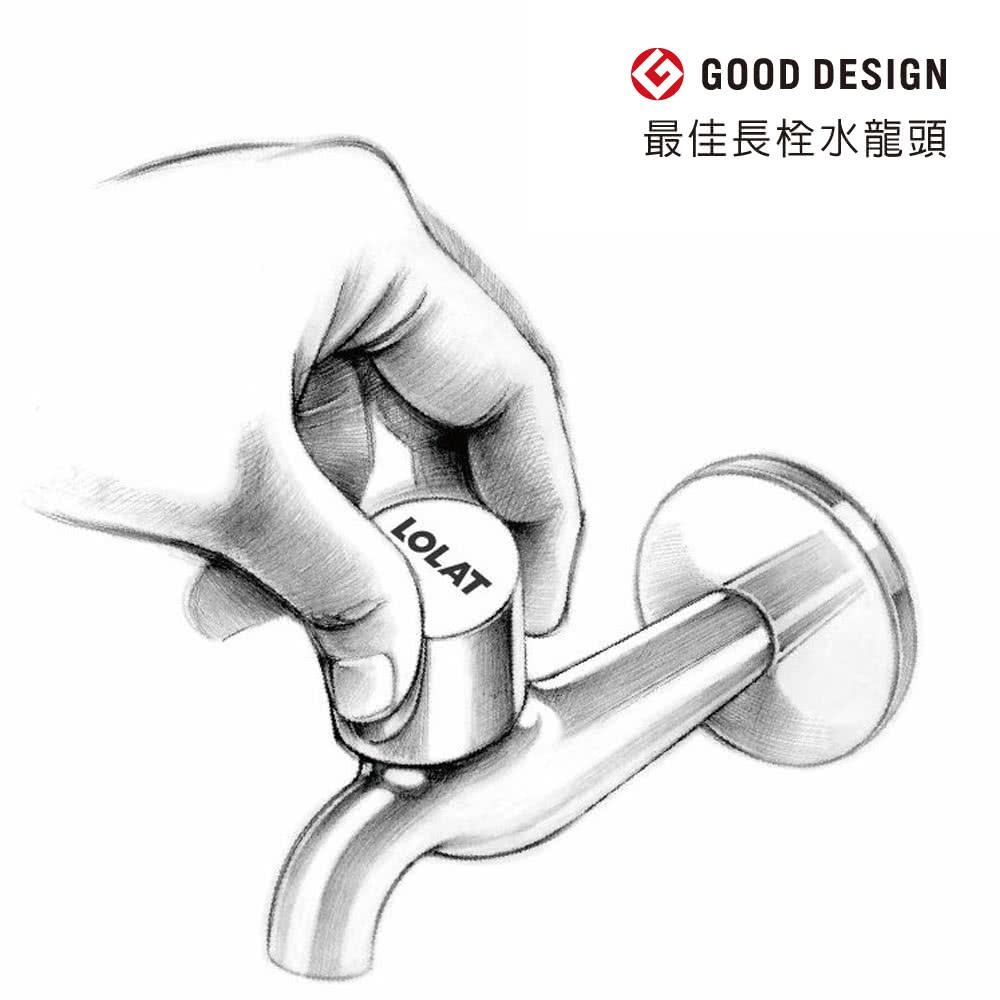 【LOLAT羅力】簡約長栓(C1002)｜銅/刷線處理手紋不易殘留/霧青古銅-細節圖5