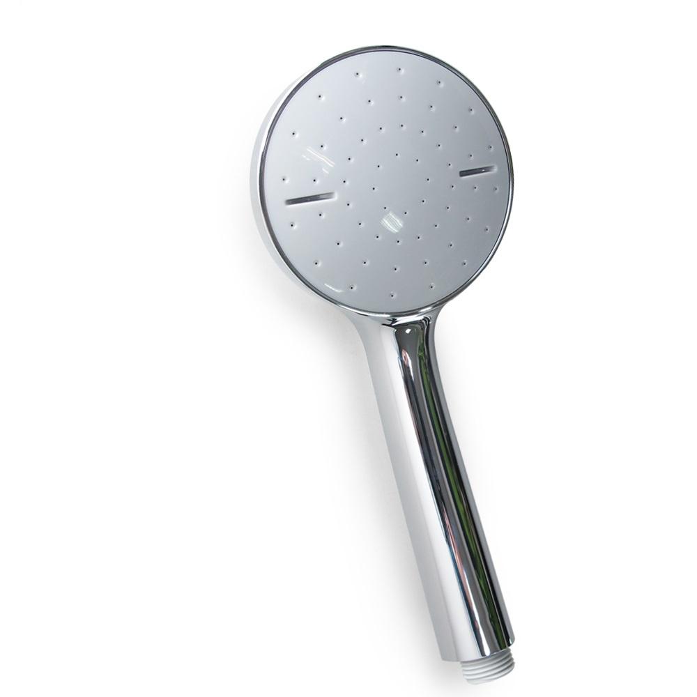 【LOLAT羅力】單段式簡約風蓮蓬頭(HS137CP)｜ABS塑膠/租屋族必備/舒適/鉻-細節圖2