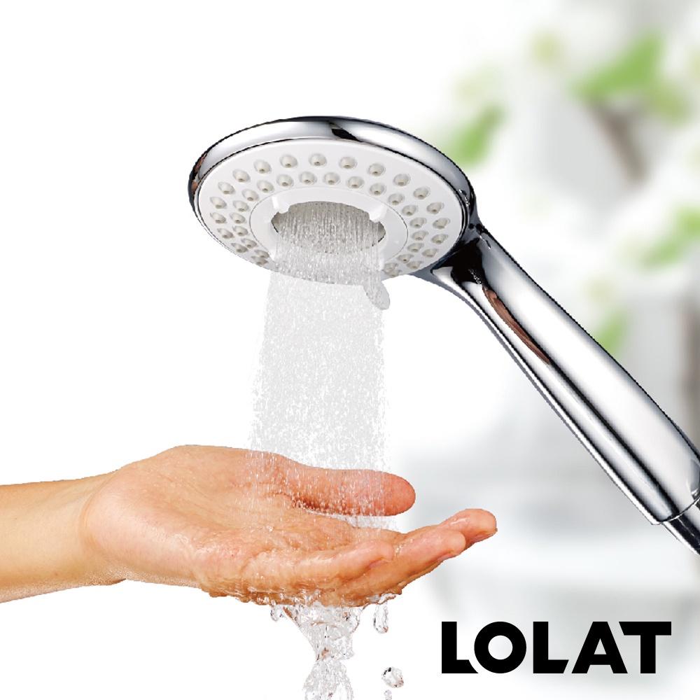【LOLAT羅力】閨蜜蓮蓬頭(HS332CP)｜不鏽鋼/ABS塑膠/三段式/溫和出水方式/寶寶不刺痛/易拆卸清潔/鉻-細節圖4