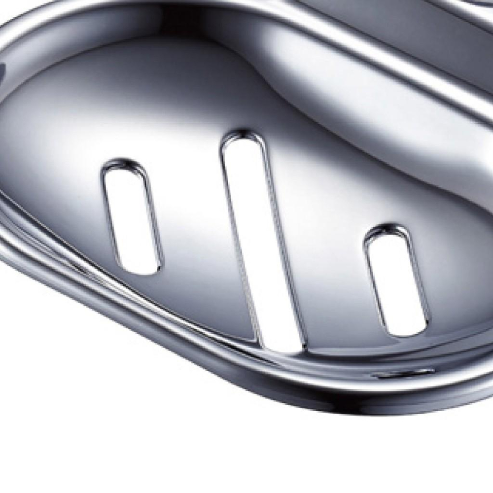 【LOLAT羅力】ABS皂盤(25mm)｜不怕找不到肥皂/安裝簡易/適用於升降桿/ 鉻(OP425CP)-細節圖4