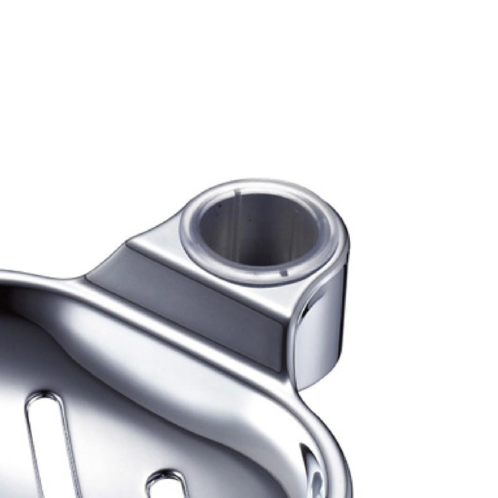 【LOLAT羅力】ABS皂盤(25mm)｜不怕找不到肥皂/安裝簡易/適用於升降桿/ 鉻(OP425CP)-細節圖5