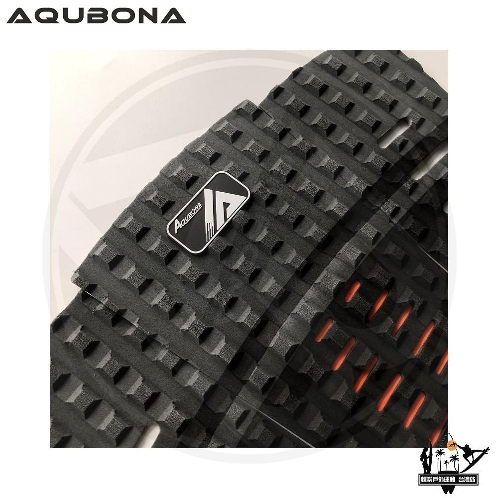 AQUBONA 衝浪板 防滑墊 EVA 黑橙色 高質量 衝浪 止滑墊 立體 正方形 防滑 腳墊-細節圖2
