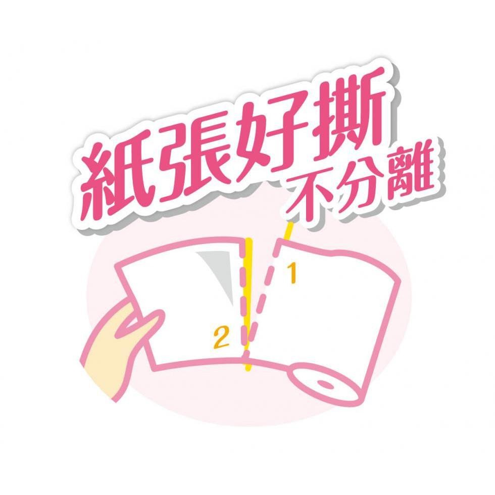 情人 小捲筒 衛生紙 240組6捲16串共96入 【產品可投入馬桶，易溶不堵塞】宅購省 箱購宅免運-細節圖3