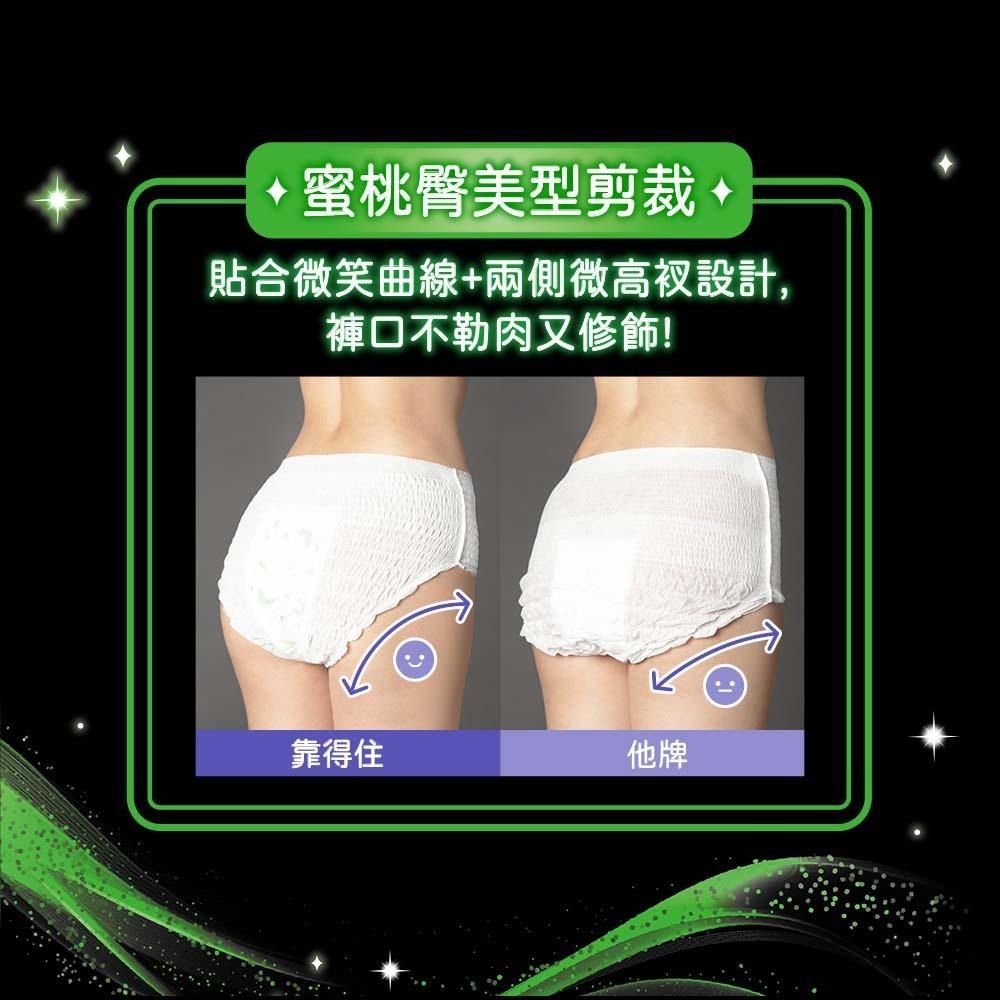 Kotex 靠得住 完美封漏 晚安 抑菌 好眠褲 M L 2件入-細節圖3