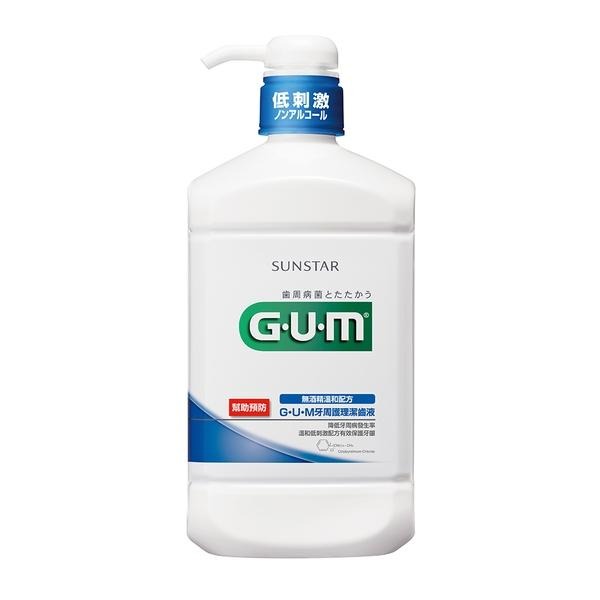 GUM 牙周護理 潔齒液 960ml 溫和草本薄荷口味 三詩達官方直營-細節圖2