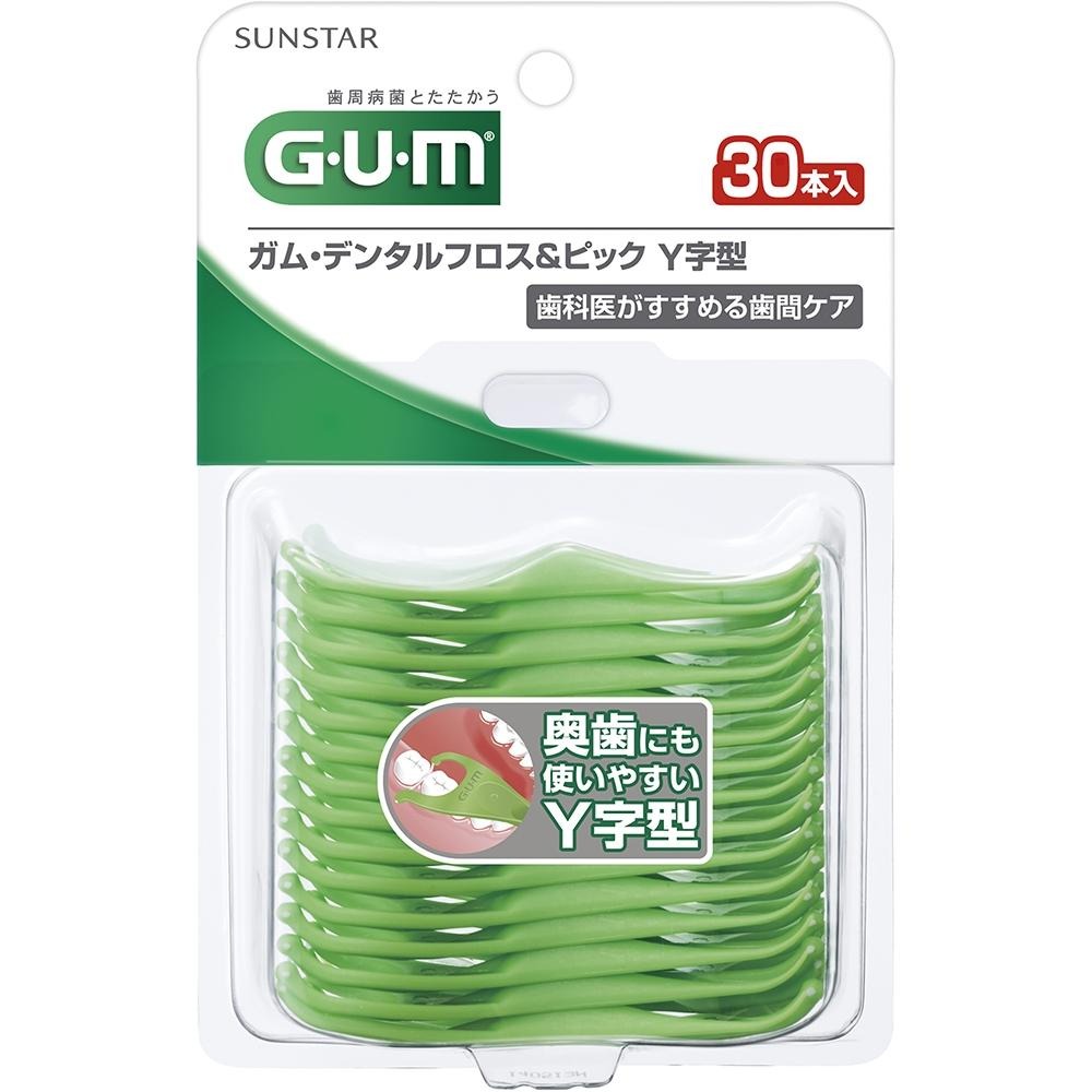 GUM 牙周護理 牙線棒 Y型 30支入 三詩達官方直營-細節圖2