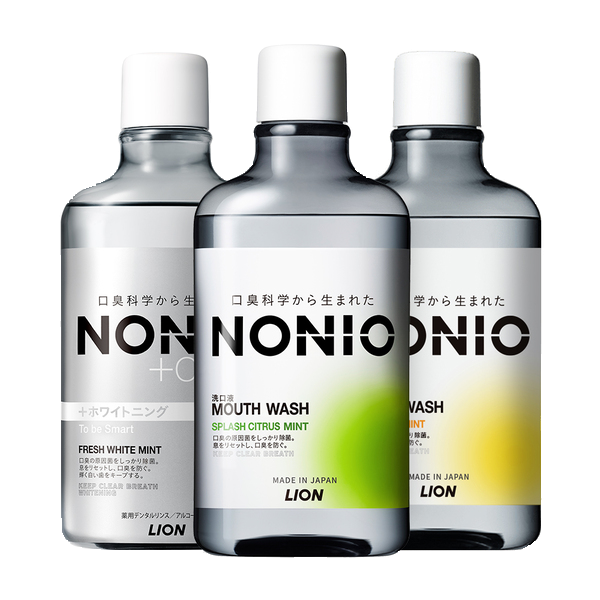 現貨 日本 獅王 NONIO 終結口氣 漱口水 600ml-細節圖2