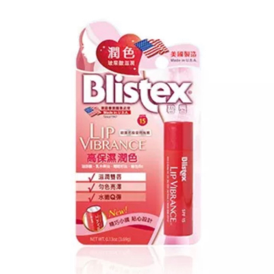 《碧唇 Blistex》高保濕潤色護唇膏SPF15(3.69g)防曬