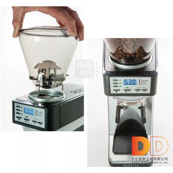 BARATZA 電動磨豆機 定時 定量 Sette 270 咖啡磨豆機 錐刀直落粉 原廠公司貨 主機保固一年-細節圖3