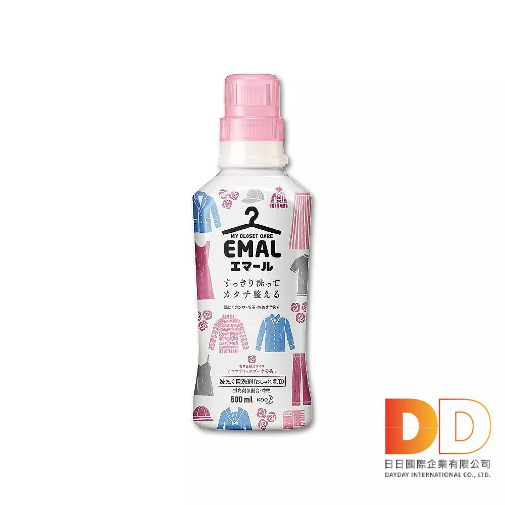 日本 KAO 花王 EMAL 精緻衣物專用 防縮 抗皺 護色 香氛 洗衣精 柔和花香 植物清香-細節圖2