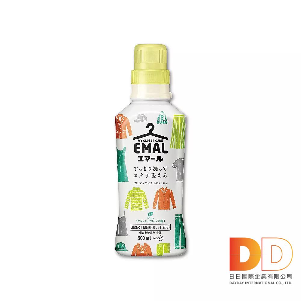 日本 KAO 花王 EMAL 精緻衣物專用 防縮 抗皺 護色 香氛 洗衣精 柔和花香 植物清香-細節圖3