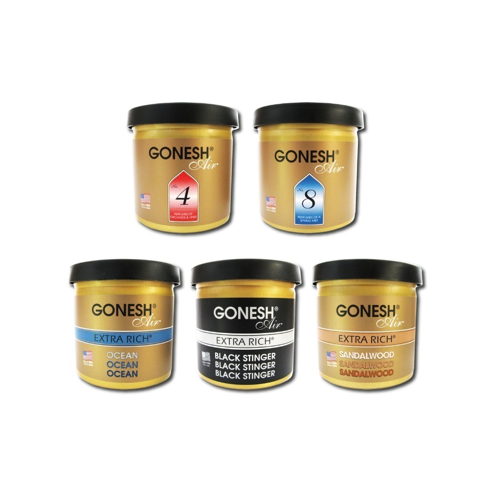日本GONESH-室內汽車用香氛固體凝膠空氣芳香劑78g/罐(長效8週持久芳香型)-細節圖11